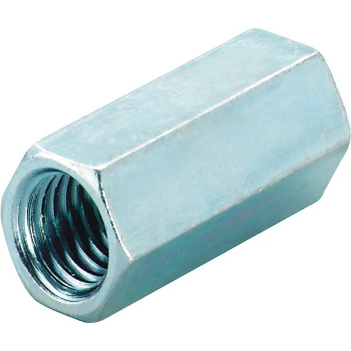 Raccord de jonction 6 pans - Femelle M6 - Ø 10 x 25 mm - Fischer