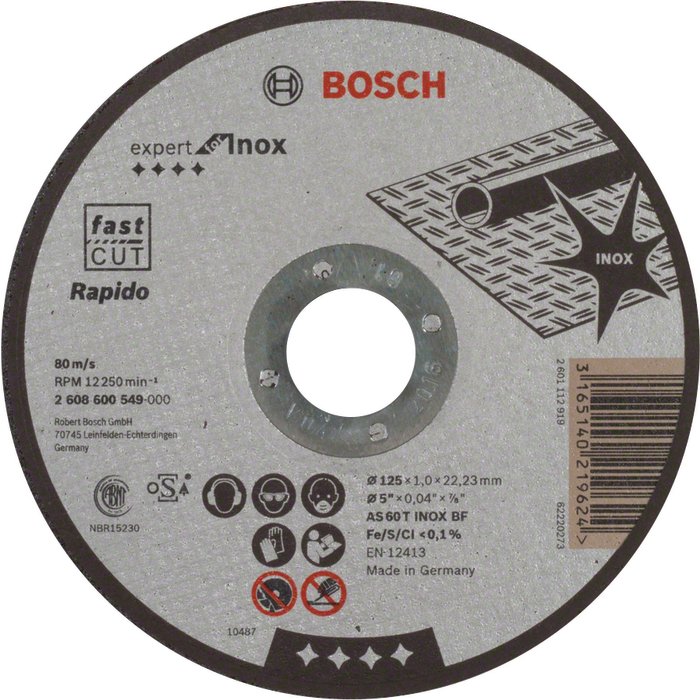 Disque à Tronçonner Scid – 125 Mm – Pour Matériaux Pierre – Expert