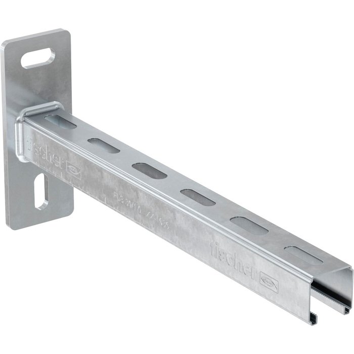 Console de rail de supportage ALK - Hauteur 30 mm - Longueur 300 mm - Fischer