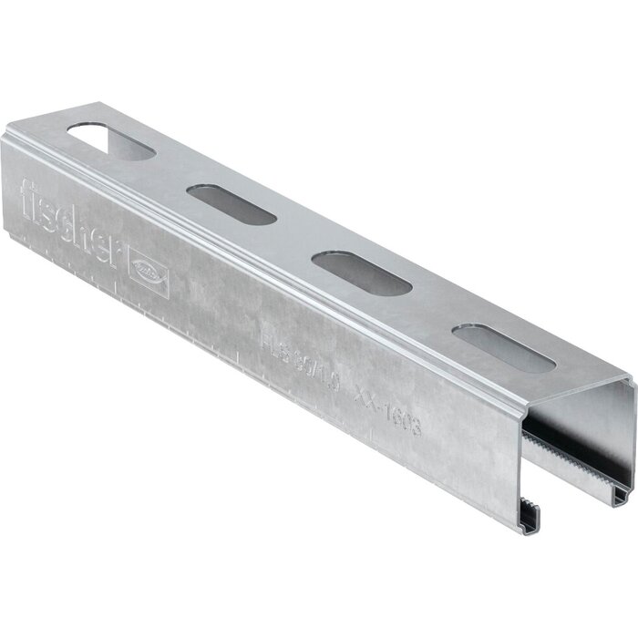 Rail de supportage - Longueur 2 m - Hauteur 30 mm - FLS - Fischer
