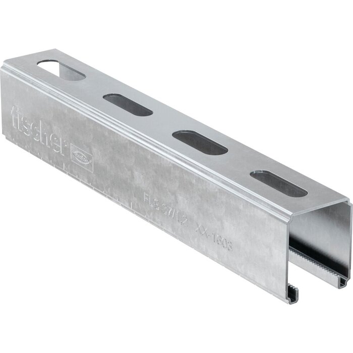 Rail de supportage - Hauteur 37 mm - Longueur 2 m - FLS - Fischer