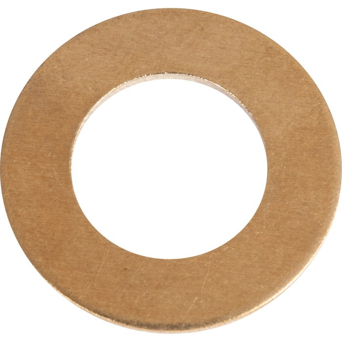 Lot de 6 bagues paumelles laiton pour meuble HETTICH, L.3 x Diam.14 mm