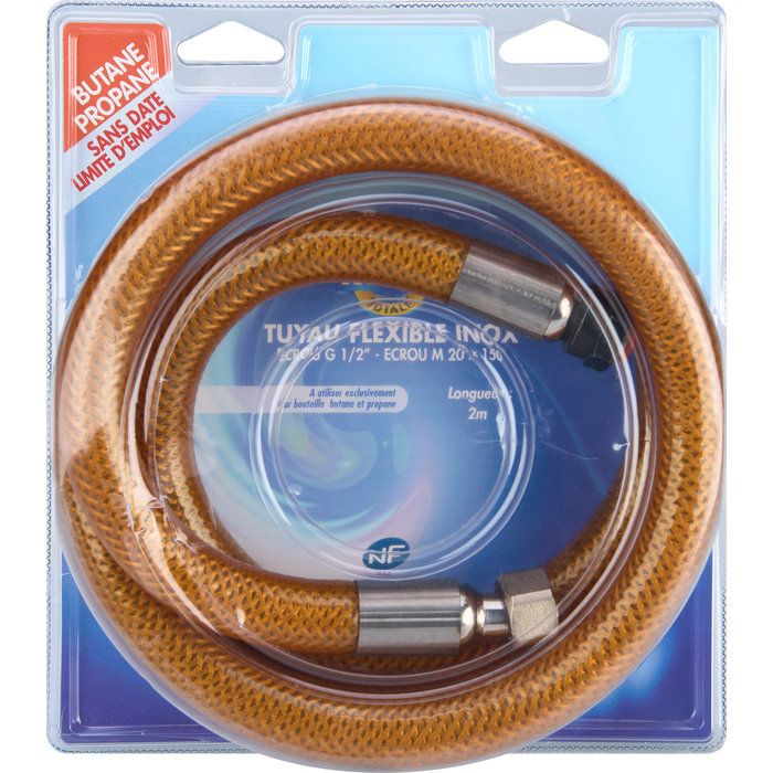 Tuyau Flexible Extensible Inox 3/4'' 200/400 Mm Eau Inox DM 174