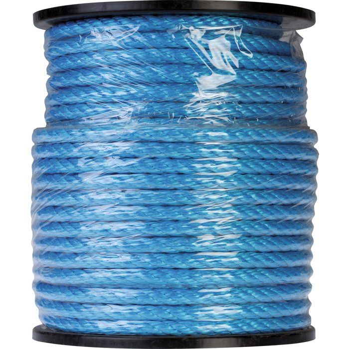 Corde de bateau Bleu 10 mm 25 m Polypropylène - Corde De Bateau - Corde