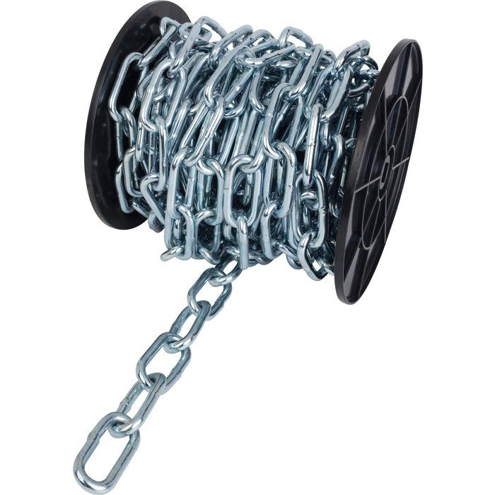Lot De 20 Maillons De Jonction Acier Zingué - Pour Chaîne Diamètre 5 Mm, Charge Indicative 280 Kg - CHAPUIS - 4