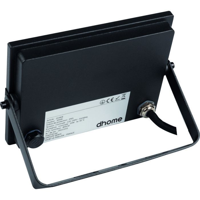 Projecteur LED Extérieur 30W 6000K 12-24V DC Avec Détecteur Mouvement – IP66 Étanche