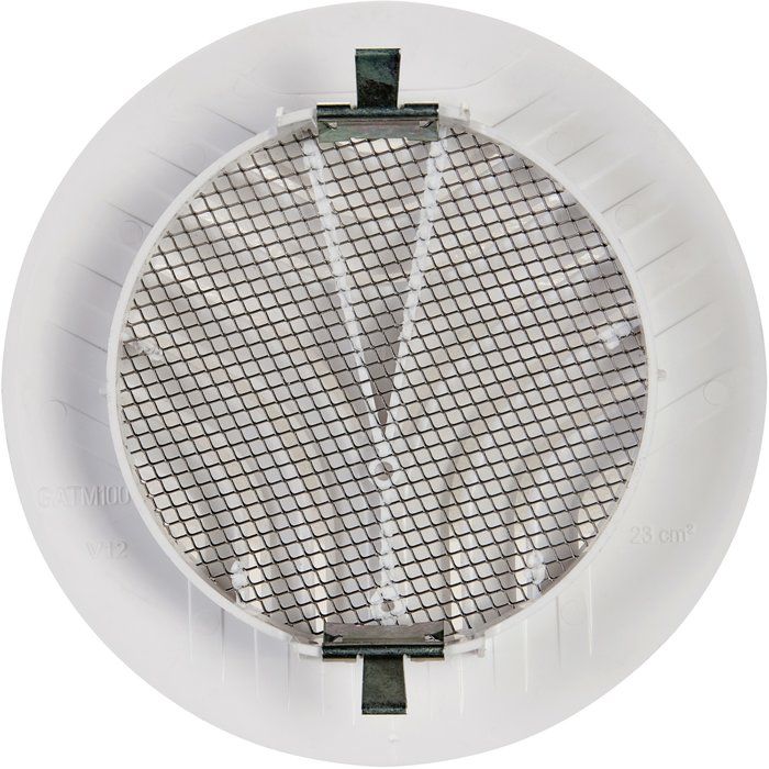 Couvercle d'aération Capuchon de grille de conduit d'échappement rond
