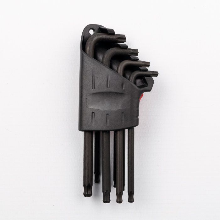 Jeu De 10 Clés Torx Longues Coudées KS Tools - Clés Mâles Pour Mécanique | 151.4880