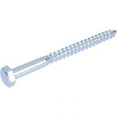 ACTON Tirefond A4 DIN 571 8x30 mm - Zinc - Boîte 100