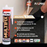 Colle de Montage MS Polymère WWD Hybride Monocomposant - Sans Solvant Sans Isocyanate - Multi-Supports Béton Bois Plastique - Résistant UV | Leroy Merlin