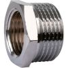Raccord laiton chromé hexagonal réduit à visser - M 1/2" - F 3/8" - Puteus