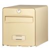 Boîte aux lettres individuelle simple face - Beige foncé - BALthazar - BURG-WÄCHTER