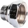 Raccord droit à écrou tournant chromé - F 3/4"- M 1/2" - Laigneau