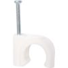 Attache à clous blanche - Ø 5 mm - Fixfor - Vendu par 100 - Legrand