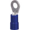 Cosses PVC bleu à anneau pré-isolée à sertir - Ø tête 8 x 4,2 mm - Section 1,5 - 2,5 mm² - Vendu par 100 - Klauke