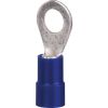 Cosses PVC bleu à anneau pré-isolée à sertir - Ø tête 9 x 5,2 mm - Section 1,5 - 2,5 mm² - Vendu par 100 - Klauke