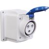 Socles de prise en saillie à 10° protégées - 32a 230v - Gewiss