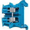 Bloc de jonction connexion à vis Viking de passage - Bleu - 6 mm² - Legrand
