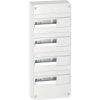 Coffret de distribution - Resi9 - Schneider - 4 rangées - 13 modules