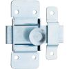 Targette en acier zingué - Pêne plat coulissant 6 mm - Thirard