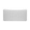 Radiateur à inertie fluide connecté blanc satiné - Horizontal - 2000 W - Corélia nativ - Intuis
