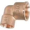 Raccord laiton coudé 90° à souder - F 3/4" - Ø 22 mm - 90GC - Thermador