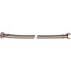 Flexible de raccordement - 50 cm - FF 3/8" - Mitigeur évier douchette haut - Tucai