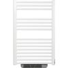 Sèche-serviettes eau chaude avec soufflerie blanc - 853 + 1000 W - 530 x 1709 mm - Ares Booster - Irsap