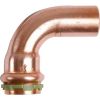 Raccord cuivre coudé 90° à sertir - Mâle / femelle - Ø 16 mm - Aalberts