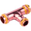 Raccord gaz T réduit à sertir - VSH SudoPress - AIPS - FFF Ø 35 x 22 x 35