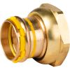 Raccord droit gaz écrou tournant - Ø 35 mm - F 1"1/2 - 400 mbar - VSH SudoPress - Aalberts