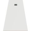 Receveur de douche extra plat - Diamant - Créazur - 170 x 70 cm - Blanc effet ardoise