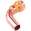 Raccord cuivre gaz coudé 90° à sertir - Mâle / femelle - Ø 28 mm - Aalberts