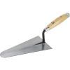 Truelle italienne ronde acier - 22 cm - Manche bois - Outibat