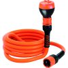 Kit tuyau d’arrosage extensible 7,5 à 15 m - 5 bar - Lance 5 jets inclus - Twiddy - Claber