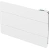 Radiateur à inertie sèche céramique blanc - Horizontal - 1500 W - Écran LCD programmable - Gryta - Varma