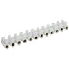 Barrette de connexion blanche séparable 16 mm² - Dhome