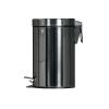 Poubelle à pédale - 5 L - Inox miroir - Probbax