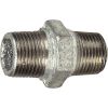 Raccord fonte galva droit à visser droite - M 3/8" - N° 280 - Atusa