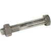Boulon vanne à oreille zingué - Ø 16 mm - 100 mm - Filetage partiel - Vendu par 4 - Sféraco