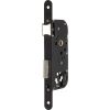 Serrure à larder noire réversible à fouillot - Clé I - Axe à 40 mm - Série T4130 - Tesa