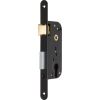 Serrure à larder noire gauche à fouillot - Clé I - Axe à 40 mm - multibat standard - JPM