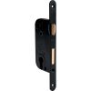 Serrure à larder noire droite à fouillot - Clé I - Axe à 40 mm - multibat standard - JPM