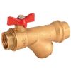 Vanne sphère laiton avec filtre - Femelle - FF 1/2" - Sferaco