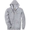 Sweat à capuche zippé K122 - Gris clair- Taille XXL - Carhartt