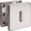 Rosace carré inox - EST.SS 50 - Clé L - La paire - Normbau
