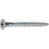 Vis bois tête fraisé PZ2 - Ø 4,5 mm - 70/59 mm - Zingué blanc - Boîte de 500 pièces - Spax