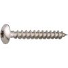 Vis penture tête cylindrique bombé T30 - Ø 6 mm - 40 mm - Inox - Boîte de 50 pièces - Viswood