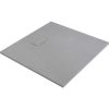 Receveur de douche extra-plat - 90 x 90 cm - SMC gris effet pierre - Gaïa - Odyssea