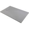 Receveur de douche extra-plat - 120 x 90 cm - SMC gris effet pierre - Gaïa - Odyssea